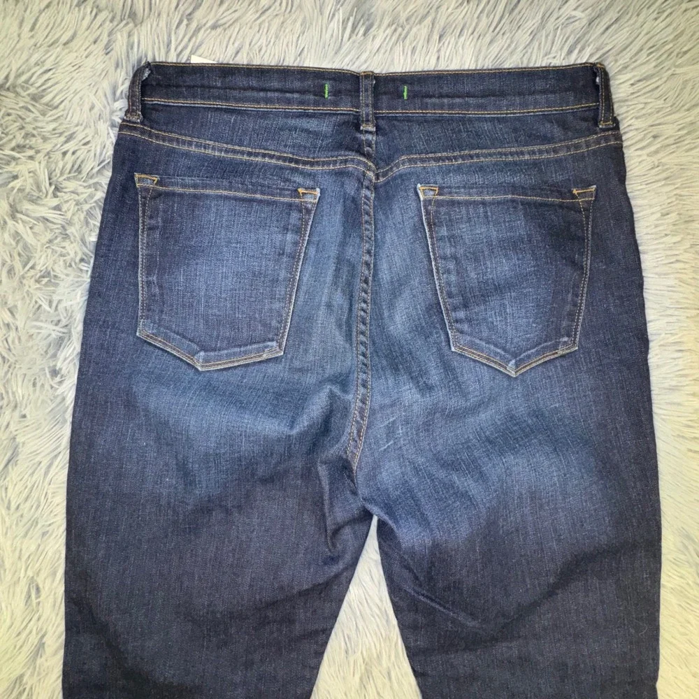 J BRAND Jeans Women's 32 Monaco Flare‎ High Rise Dark Wash Stretch Bell Bottom